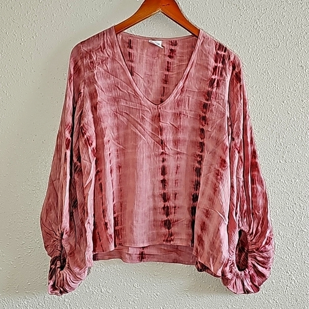 By Together Tie Dye Boho Blouse